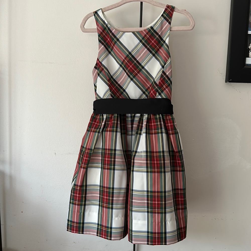 Polo Ralph Lauren toddler 3T plaid holiday  Christmas dress tartan plaid